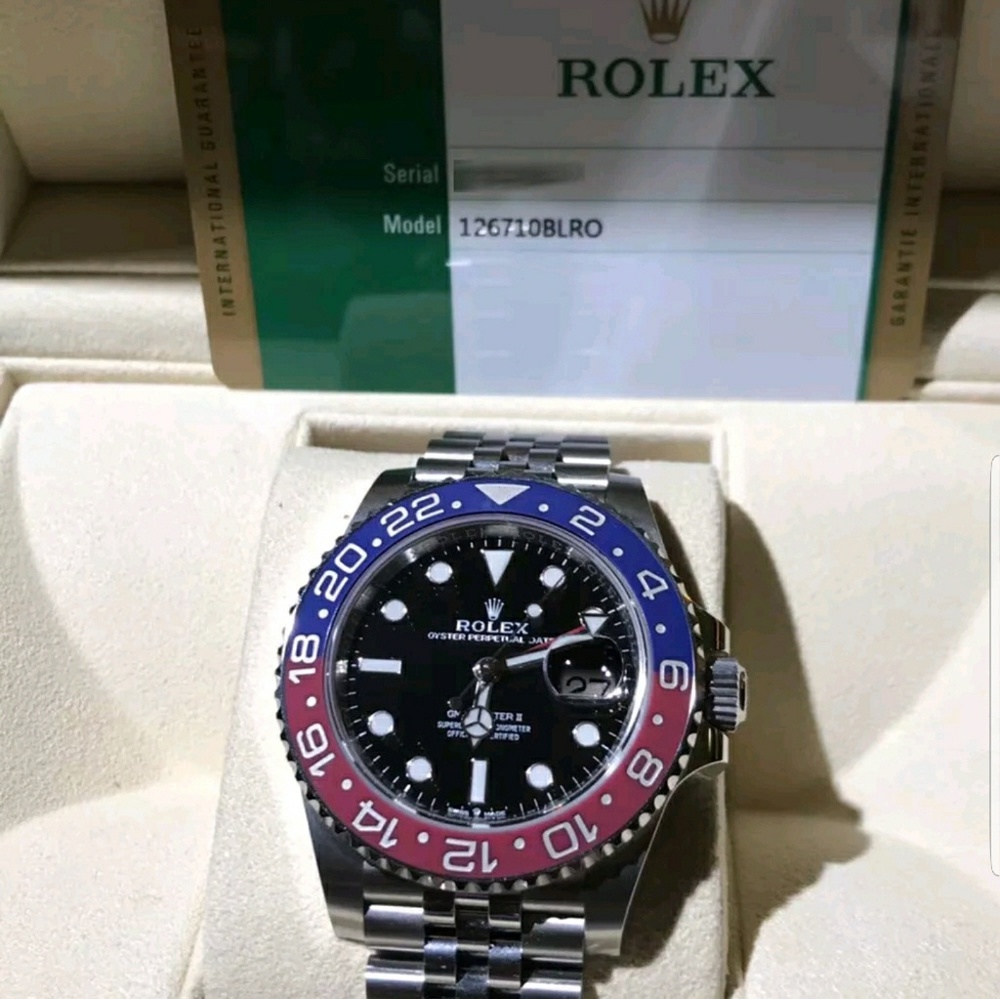 Rolex GMT Master II (PEPSI)